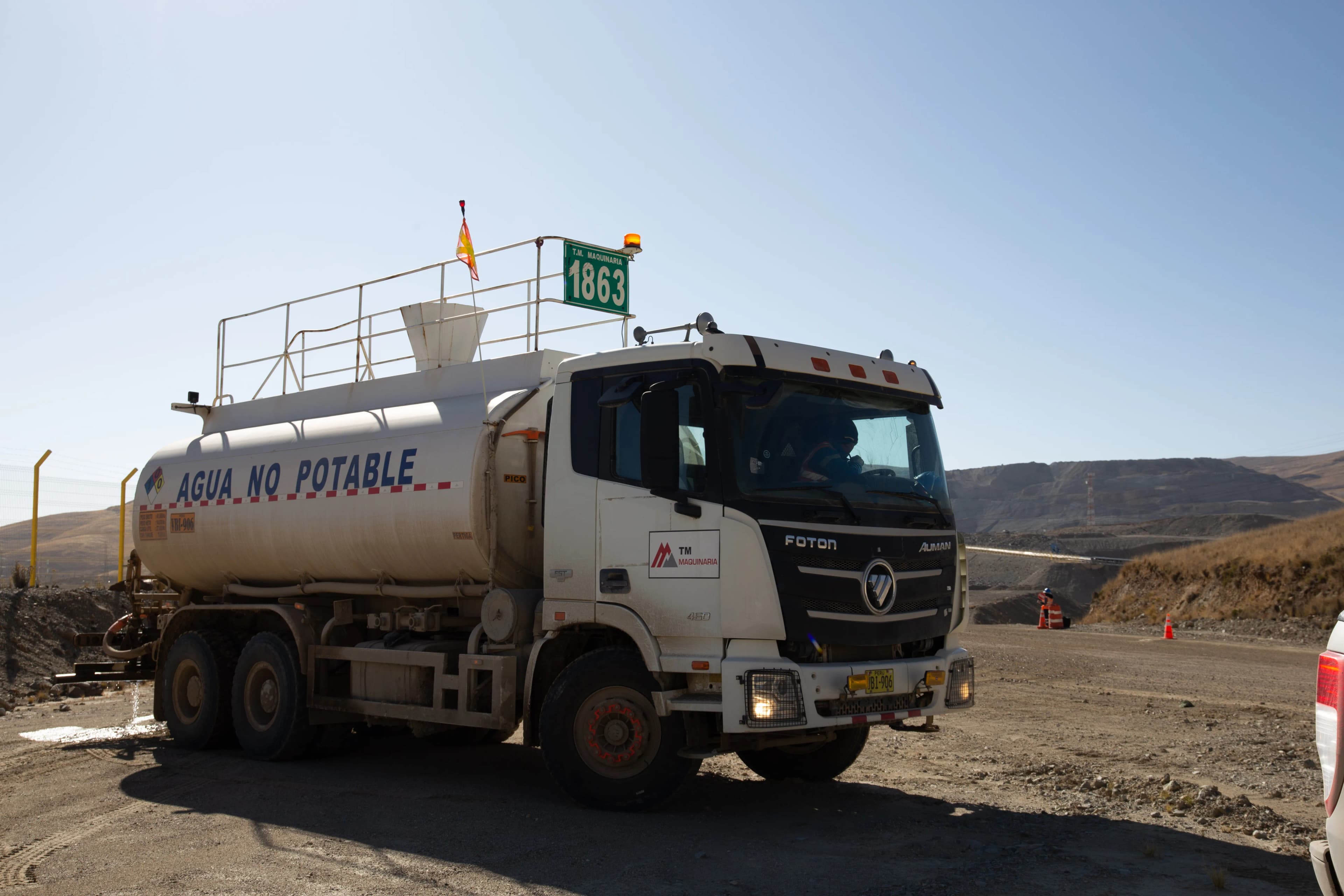 Camión Cisterna Foton — Agua no Potable — TM Maquinaria
